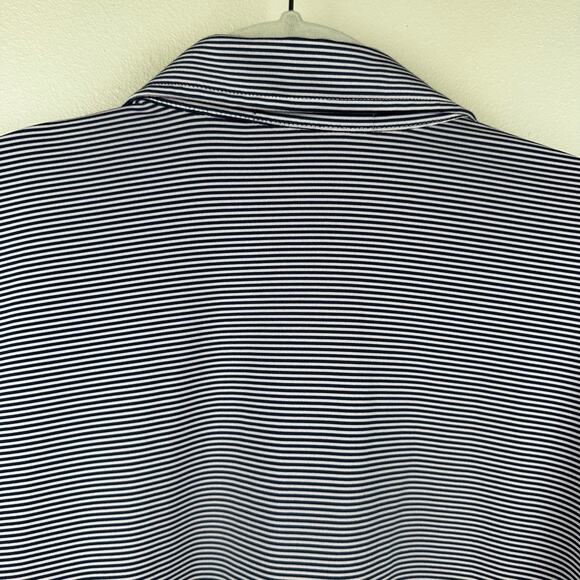 Greyson Saranac Polo Performance Golf Resort Striped Purple Mens XL Short Sleeve - Picture 5 of 11